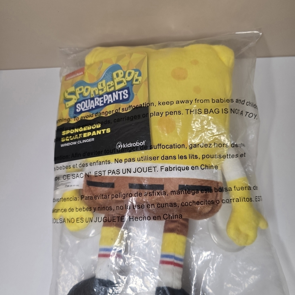 Plush- Spongbob Window Clinger - Picture 2 of 3